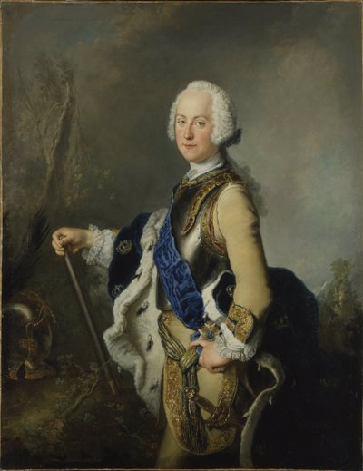Adolfo Federico de Suecia - Retrato de Adolfo Federico de Antoine Pesne