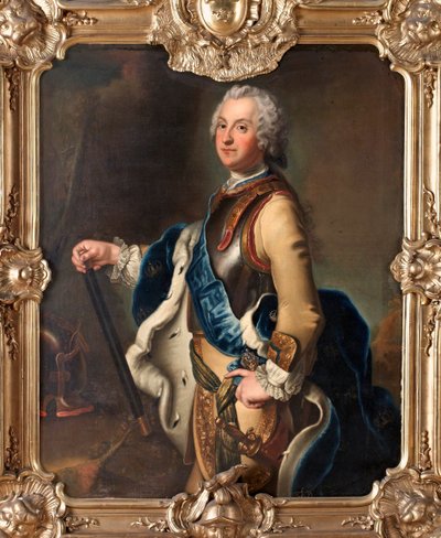 Retrato de Adolfo Federico 1710-1771, Príncipe Heredero de Suecia de Antoine Pesne