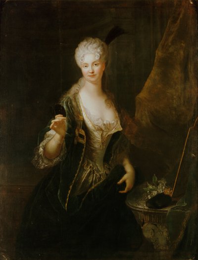 Retrato de Dorothea Luise de Wittenhorst-Sonsfeld 1681-1746 de Antoine Pesne