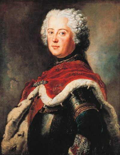 Retrato de Federico II de Brandeburgo, conocido como el Grande de Antoine Pesne