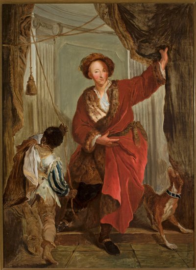 Retrato de Friedrich Ernst von Knyphausen (1678-1731) de Antoine Pesne