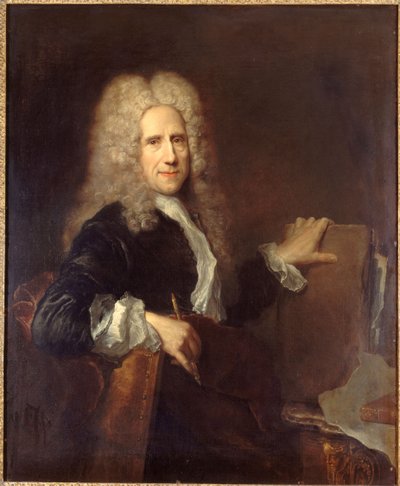 Retrato de Jean Mariette de Antoine Pesne