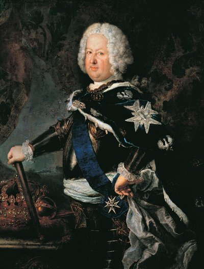 Retrato de Stanislaw I Leszczynski de Antoine Pesne