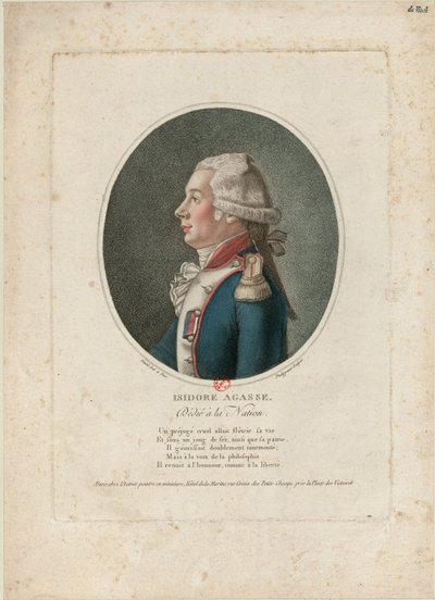Isidore Agasse, c. 1790 de Antoine Phelippeaux