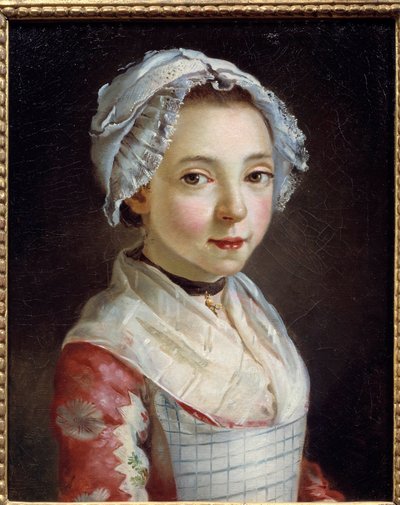 La joven sirvienta. Pintura de Antoine Raspal (1738-1811) de Antoine Raspal