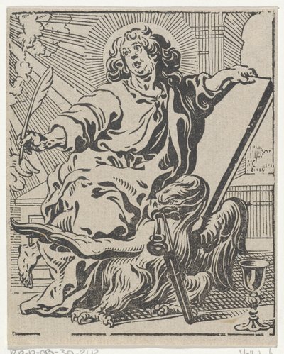Juan el evangelista Los cuatro evangelistas (título de la serie) de Antoine Sallaert