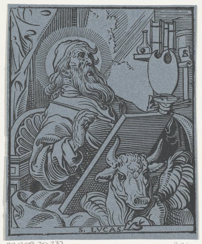 Lucas el evangelista Los cuatro evangelistas (título de la serie) de Antoine Sallaert