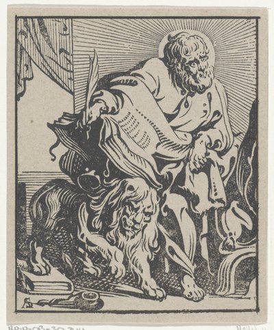 Marcos el evangelista Los cuatro evangelistas (título de la serie) de Antoine Sallaert