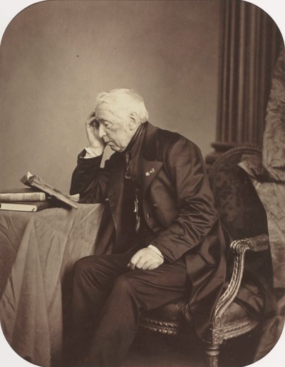 Retrato de hombre desconocido, c. 1860 de Antoine Samuel Adam Salomon
