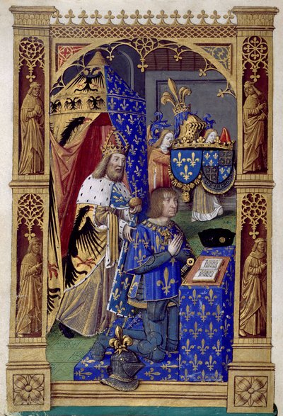 Luis XII de Francia Libro de Horas de Carlos VIII, Rey de Francia, entre 1494 y 1496 de Antoine Verard