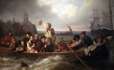 Despedida de los emigrantes de Antoine Volkmar