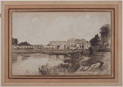 Vista de Versalles de Antoine Vollon