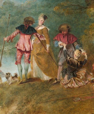 Peregrinación a la isla de Citera de Jean Antoine Watteau