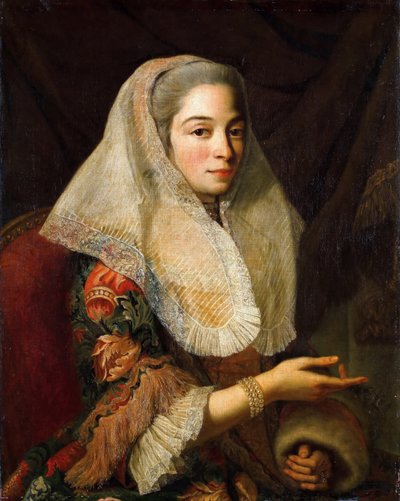 Retrato de una joven dama maltesa de Antoine de Favray