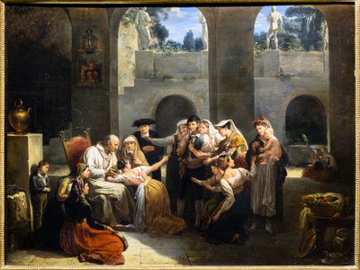 El juego de la mano caliente de Antoinette Cécile Hortense Haudebourt Lescot