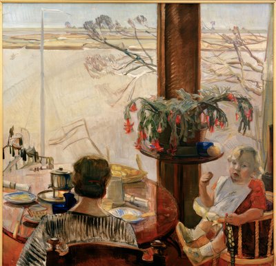 En la terraza de Anton Albers d. J.
