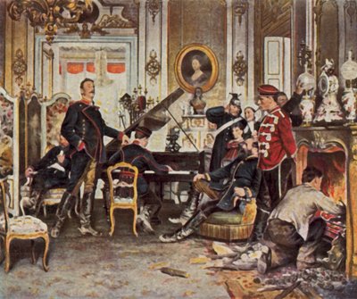 En las afueras de París de Anton Alexander von (after) Werner