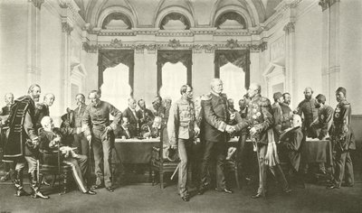 La Conferencia de Berlín de Anton Alexander von Werner
