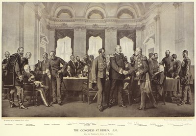 El Congreso de Berlín de Anton Alexander von Werner