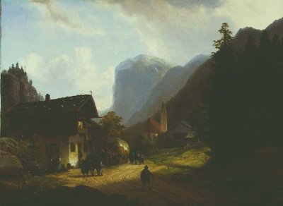 El pueblo de montaña de Anton Doll