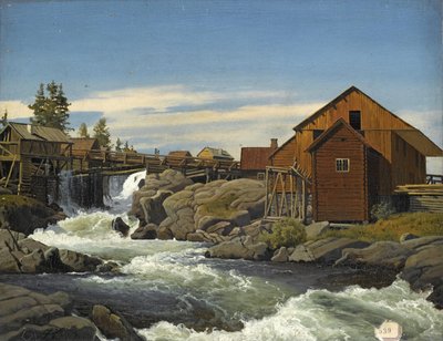 Desde Hønefoss de Anton Eduard Kieldrup