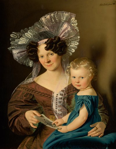 Madre con hijo de Anton Einsle