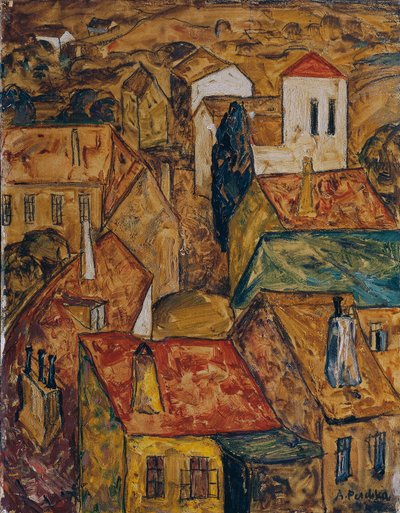 paisaje urbano de Anton Emanuel Peschka