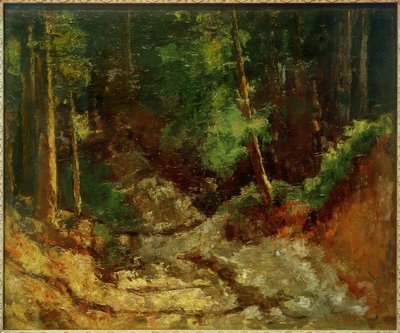 Interior del bosque de Anton Faistauer