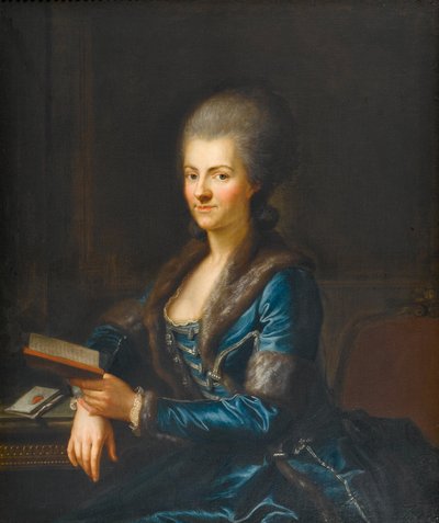Retrato de Elisabeth Sulzer de Anton Graff