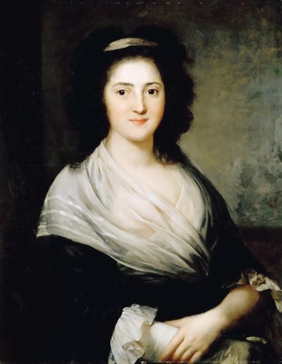 Retrato de Henriette Herz, de soltera De Lemos 1764-1847, 1792 de Anton Graff