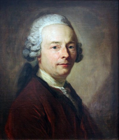 Retrato de Karl Wilhelm Ramler (1725-1798) de Anton Graff