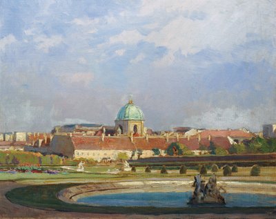 Vista de la Iglesia Salesiana de Anton Hans Karlinsky
