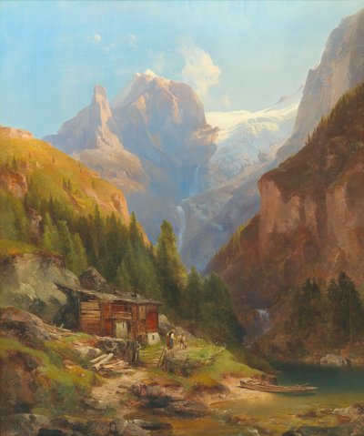 Alemán: View of the Goldeck Kees de Anton Hansch