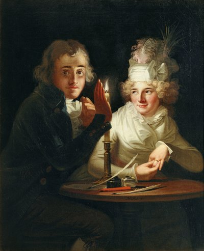 Compromiso a la luz de las velas de Anton Hickel
