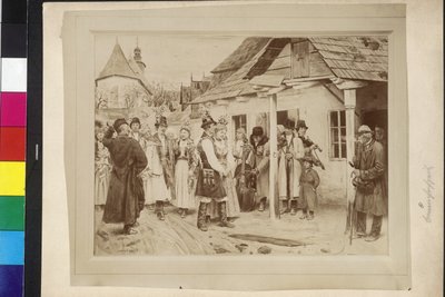 Boda rural en Cracovia de Anton Kozakiewicz