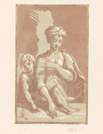 María con el niño Cristo de Anton Maria I Zanetti