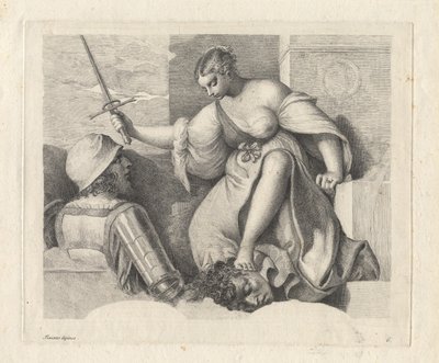 Justicia Judith, 1760 de Anton Maria Zanetti