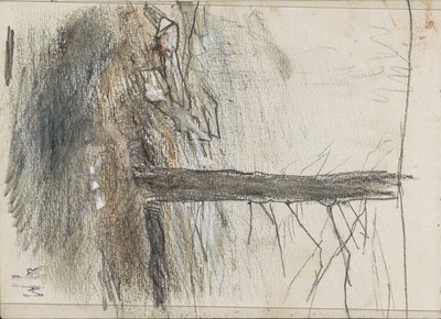 Árbol con ramas desnudas de Anton Mauve
