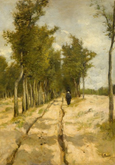 El Torenlaan en Laren de Anton Mauve