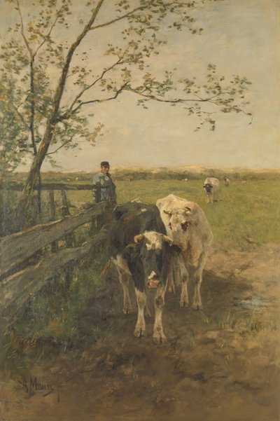 La curva de la leche de Anton Mauve