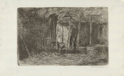 Cobertizo de heno de Anton Mauve