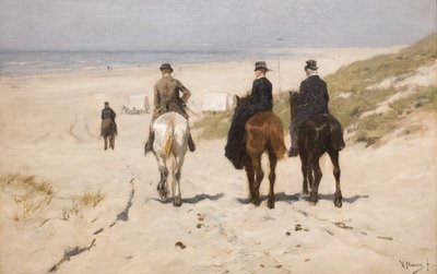 Paseo matinal por la playa de Anton Mauve