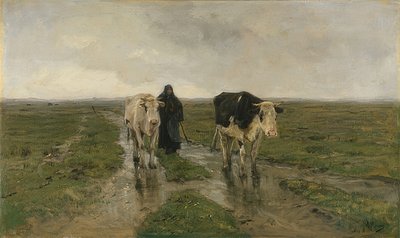 Pastoreo de Anton Mauve