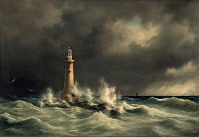 Faro de Stora Bält de Anton Melbye