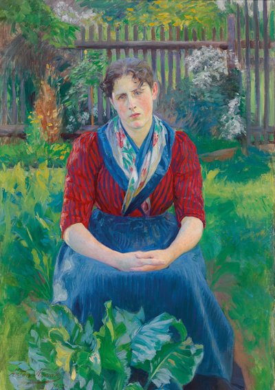 Campesina de Wachau de Anton Nowak