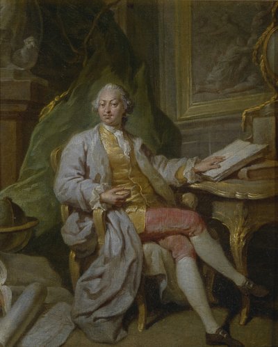 Retrato de L. Henninger, 1760s de Anton Pavlovich Losenko