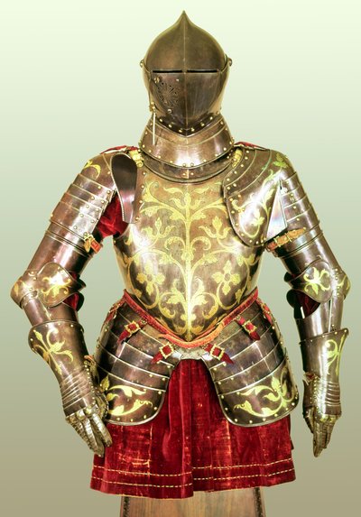 Armadura Hecha para Christian I de Anton Peffenhauser