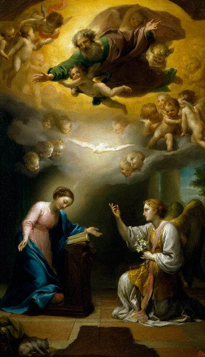 Anunciación de Anton Raphael Mengs