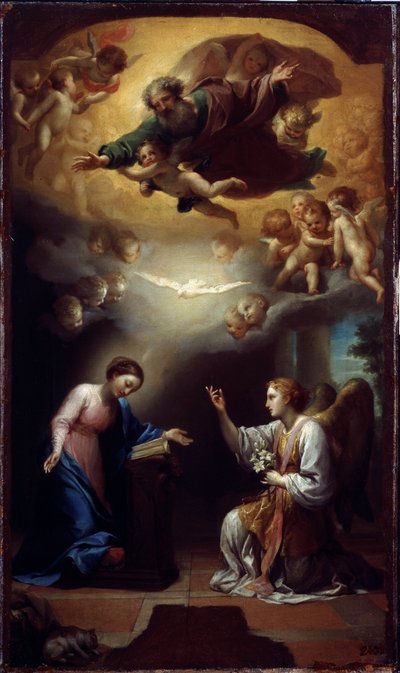 Anunciación, c.1767 de Anton Raphael Mengs