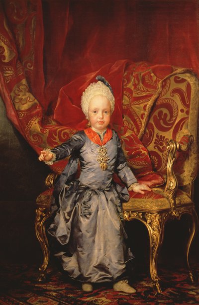 Archiduque Francisco de Austria de Anton Raphael Mengs
